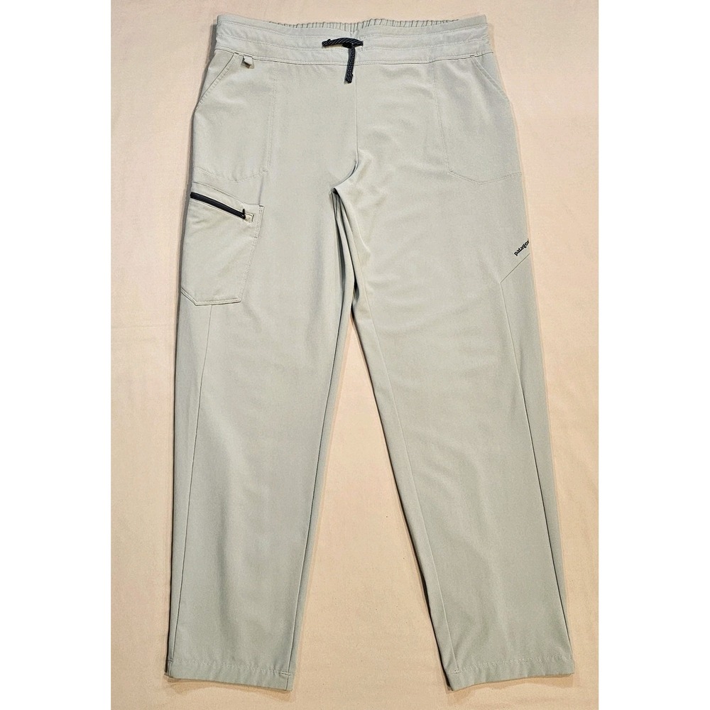 Patagonia Fall River Comfort Womens Sage Green Stretch‎ Pants Elastic Waist XL